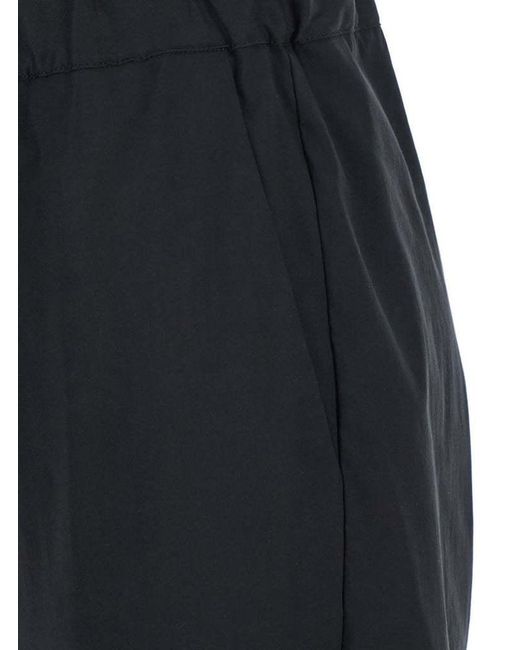 Semicouture Blue Drawstring Casual Pants