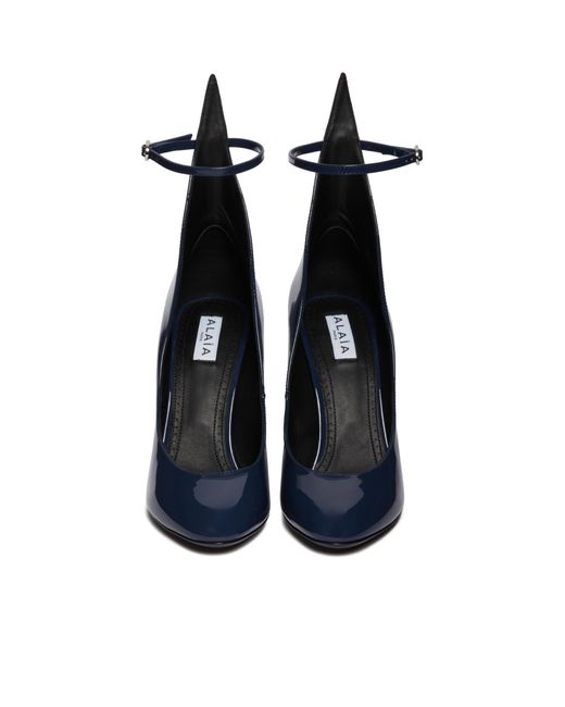Alaïa Blue Stiletto Heels