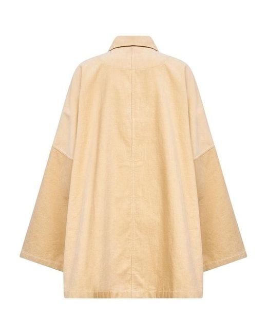 Totême Natural Totême Button-Up Oversized Jacket