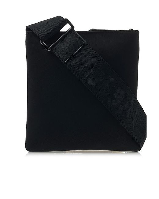 Vivienne Westwood Black Logo Shoulder Bag for men