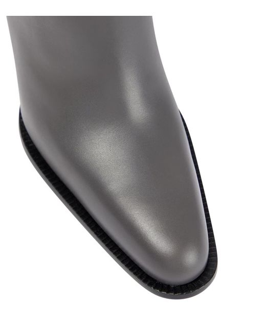 Victoria Beckham Black Sky Knee-High Boots
