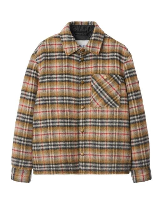 Burberry Brown Light Jackets for men