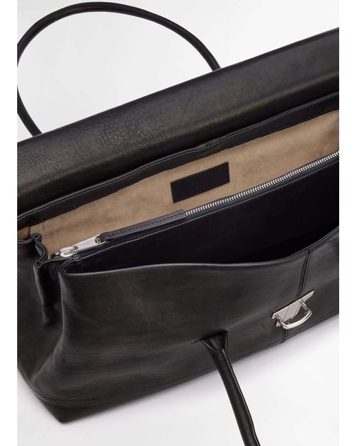Lemaire Black Shoulder Gear Bag