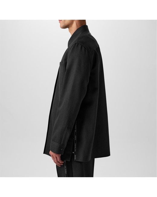 Gucci Black Long Sleeve Logo Shirt for men