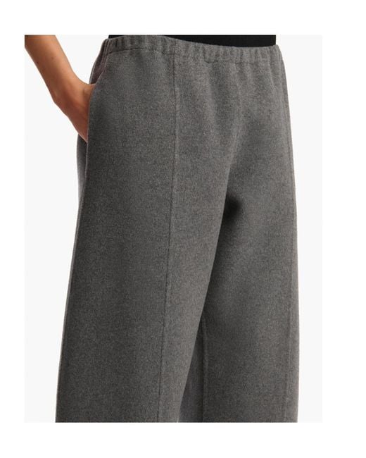 Khaite Gray Clover Pants