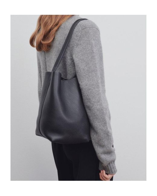 The Row Black Medium N/S Park Tote Bag