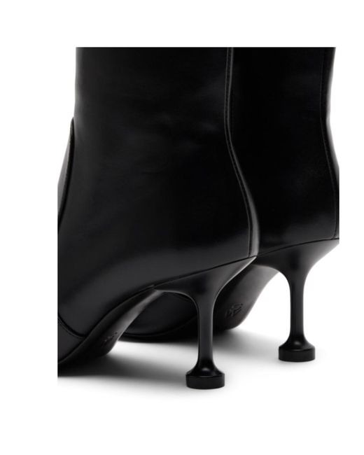 Stuart Weitzman Black Stuartini Zip Bootie 75