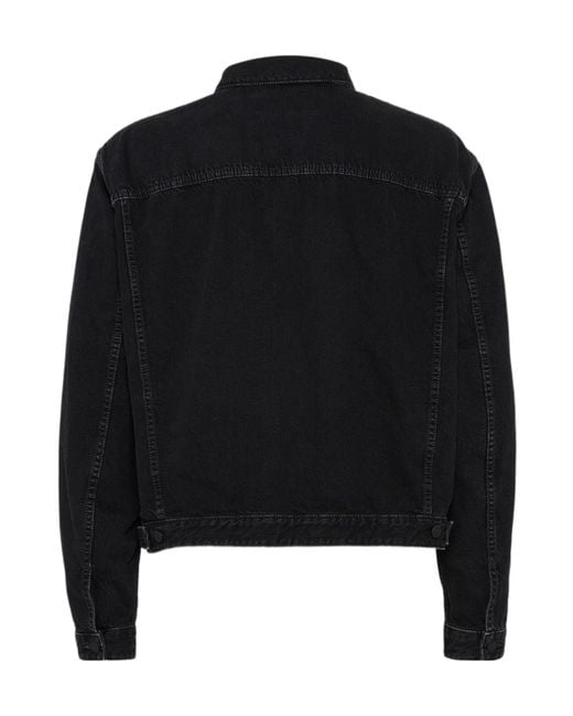 DSquared² Black Oversized Jean Jacket for men