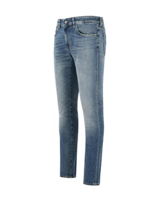 Pt Pantaloni Blue Pt Torino Swing Slim-Fit Jeans for men