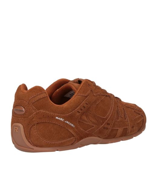 Marc Jacobs Brown 72 Lace-Up Spring Sneakers