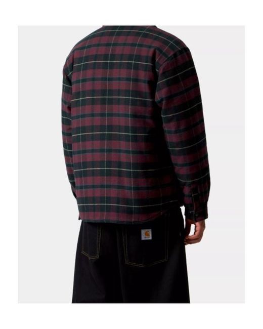 Carhartt Purple Gargan Shirt Jacket for men