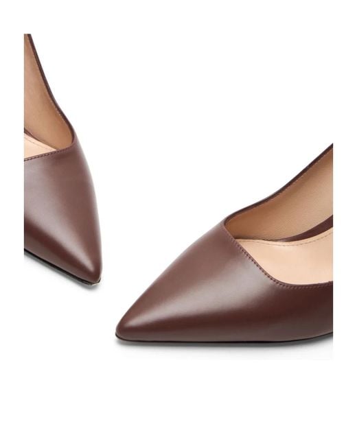 Stuart Weitzman Brown Stuart Power Pump 75