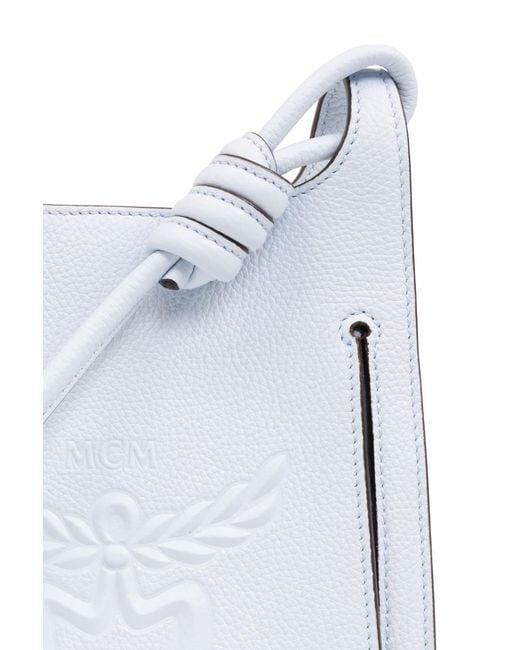 MCM Blue Himmel Shoulder Bag
