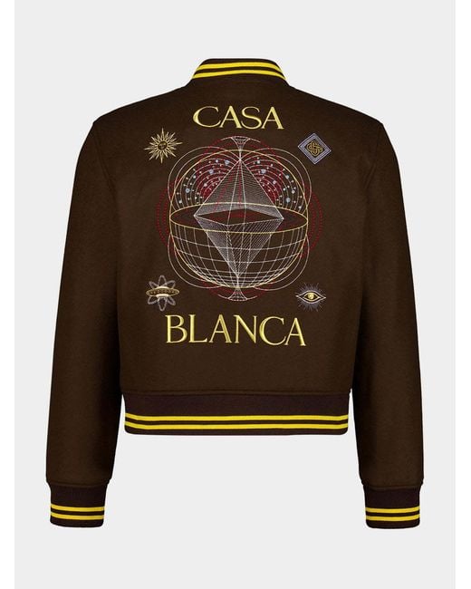Casablanca Brown Embroideredpatch Mini Skirt