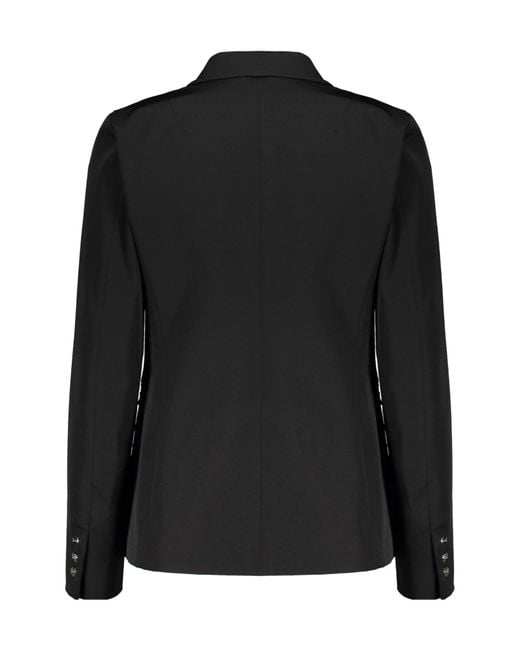 Herno Black Single-Breasted Tailored Blazer