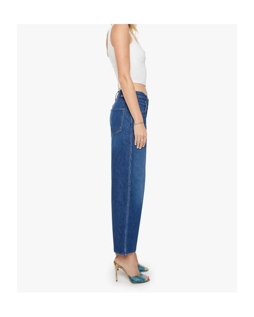 Mother Blue The Delinquent Ankle Jeans