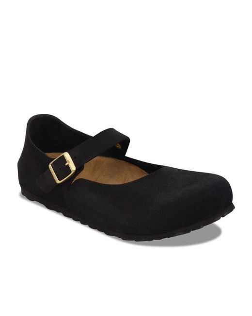 Birkenstock Black Mantova Mary Jane Ballet Flats