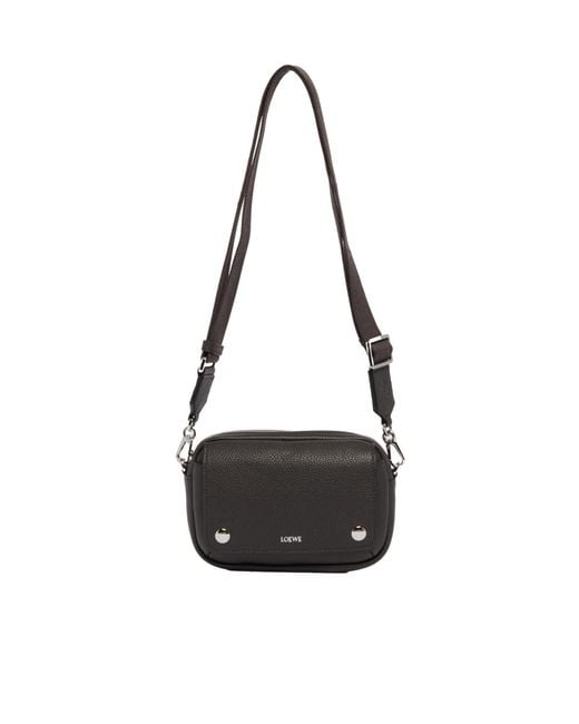 Loewe White Zipped Shoulder Bag for men