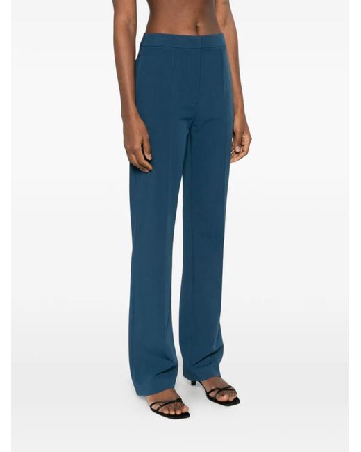 Patrizia Pepe Blue Slim Trousers