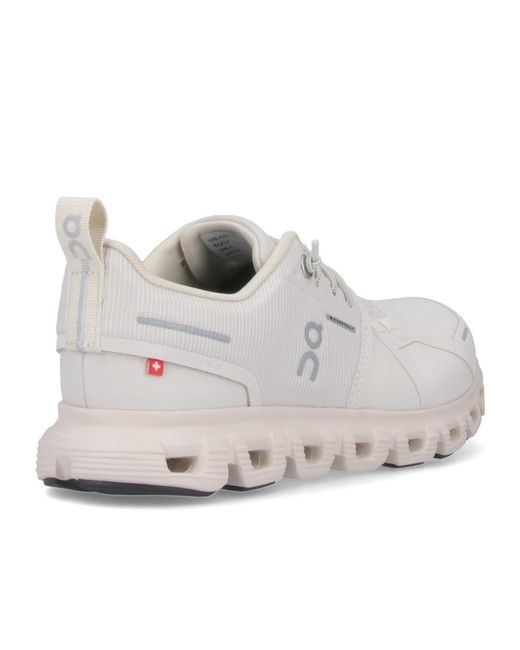 On Shoes White Cloud 6 Wp Sneakers