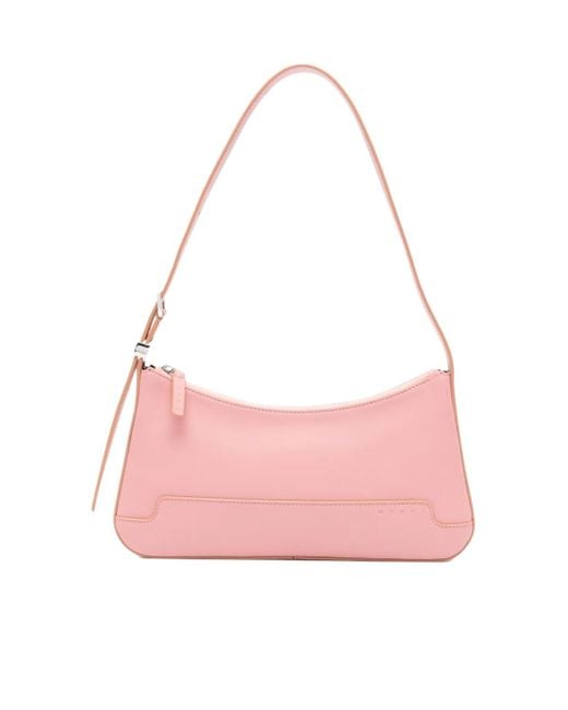 Marni Pink Zip-Fastening Shoulder Bag