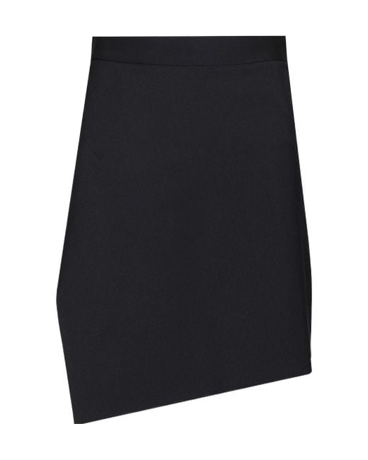 Vivienne Westwood Blue Asymmetric Mini Skirt