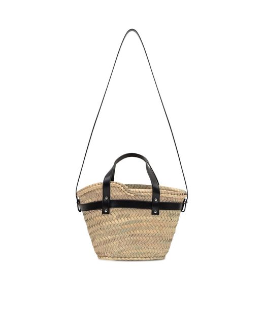 Coperni Metallic Logo Plaque Interwovened Shoulder Bag