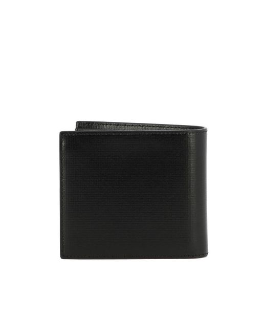 Givenchy Black 4G Classic Bi-Fold Wallet for men