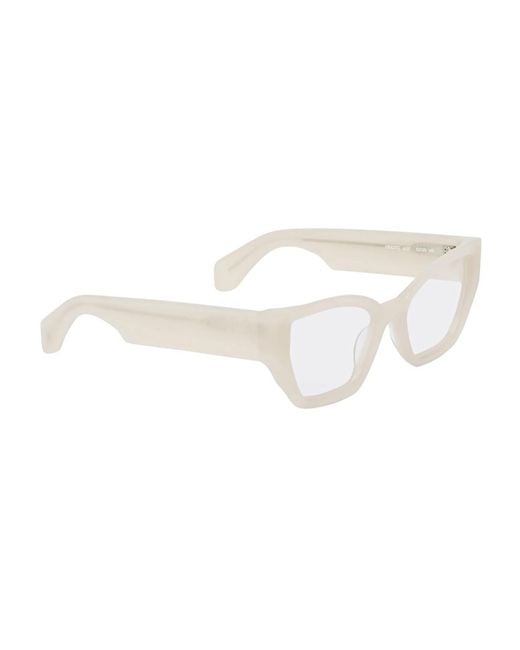 Off-White c/o Virgil Abloh White Style 7Q Cat-Eye Glasses