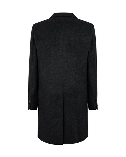 Emporio Armani Black Simple And Elegant Coat for men