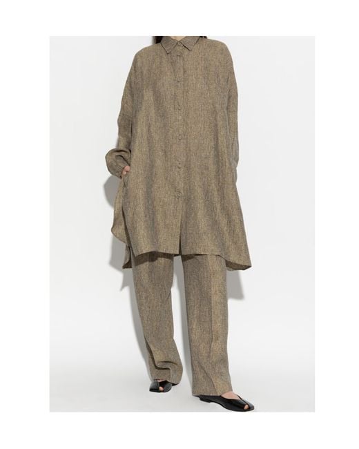 Officine Generale Natural Officine Générale Eren Oversized Shirt