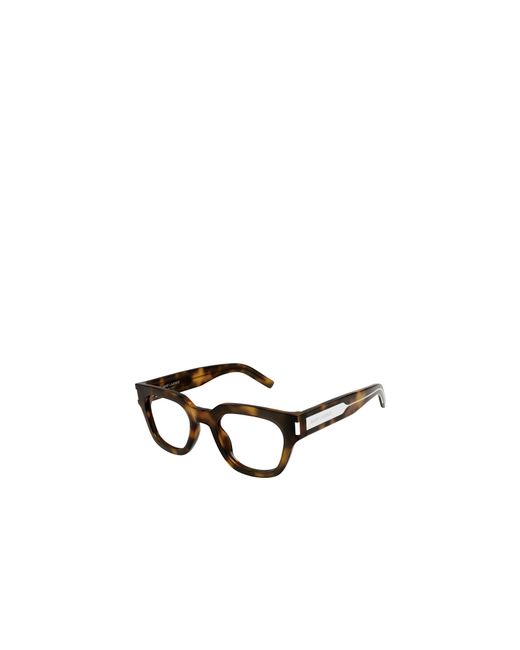 Saint Laurent White Eyewear Sl 661 Rectangular Glasses for men