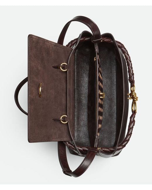 Bottega Veneta Brown Signature Knot Detail Ciao Ciao Bag