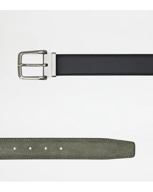 Tod's Multicolor Adjustable Double-Sided Belt for men