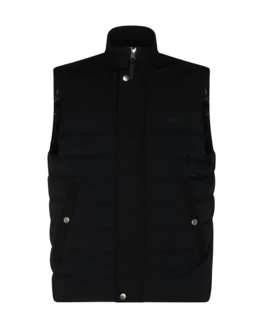 Mackage Black Brody Quilted Down Gilet for men