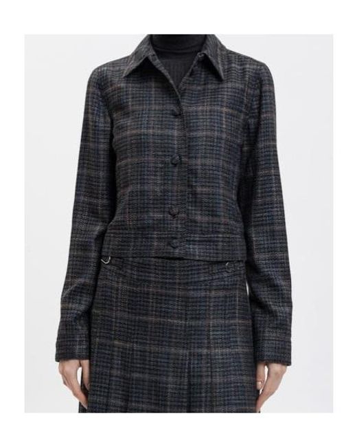 Gabriela Hearst Blue Long Sleeve Jacket
