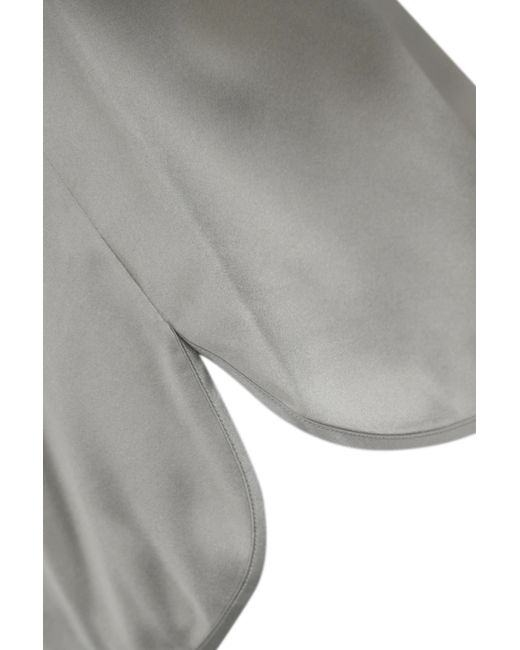 Max Mara Gray Cortona Blouse