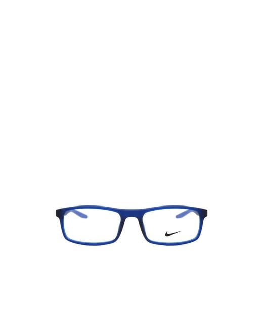 Nike Blue Geometric Flat Mirror for men