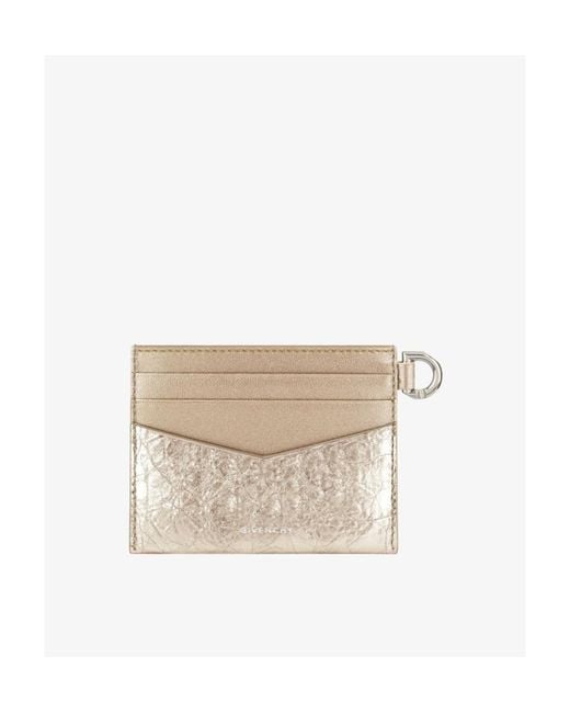 Givenchy White 4G Card Holder