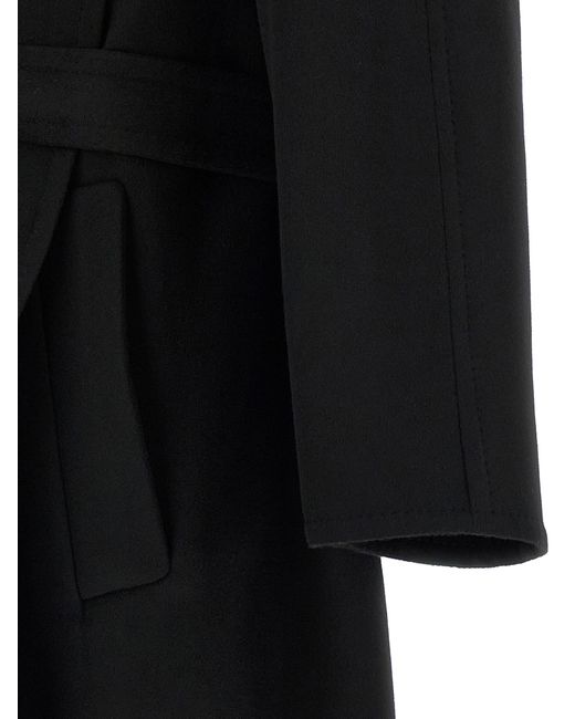 Tom Ford Black Cashmere Wool Coat for men