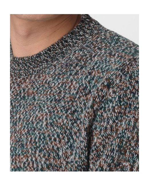 Barena Gray Crew-Neck Sweater for men