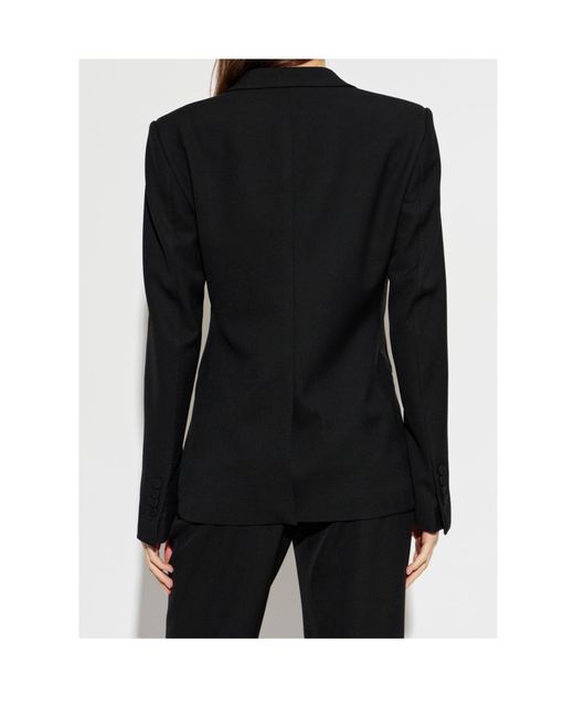 Tom Ford Blue Satin-Lapel Blazer