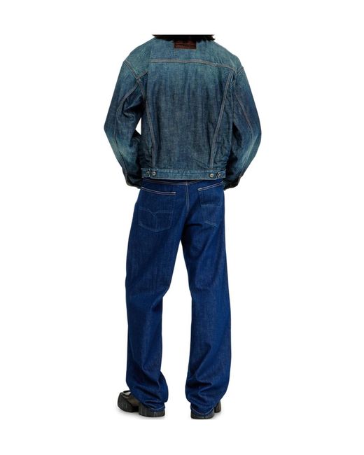 DIESEL Blue 2001 D-Macro L32 Jeans for men