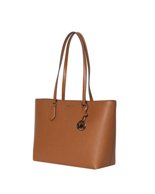 Michael Kors Brown Double-Handled Shoulder Bag