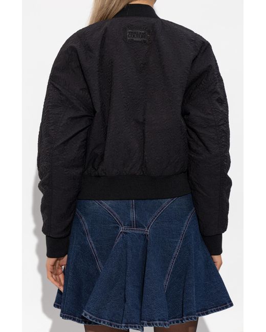 Versace Jeans Blue Couture Reversible Bomber Jacket