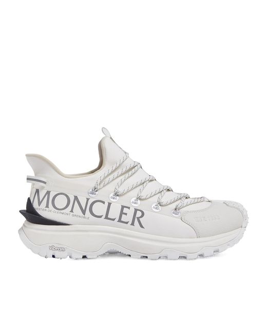 Moncler White Trailgrip Lite 2 Trainers for men