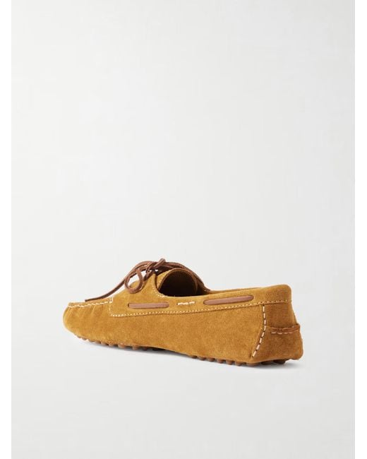 Polo Ralph Lauren Brown Camp Driver Suede Shoes