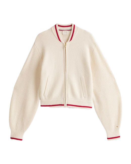 Tommy Hilfiger Natural X Sofia Richie Grainge Striped Cardigan