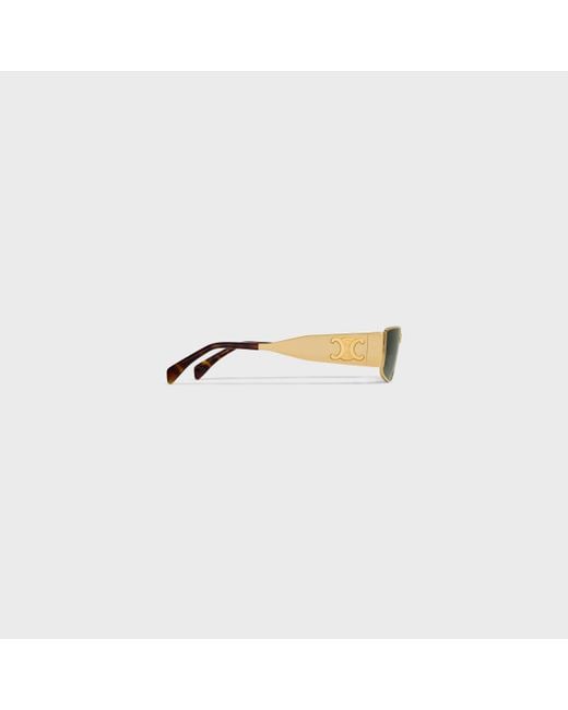 Céline Green Triomphe Metal 06 Sunglasses for men