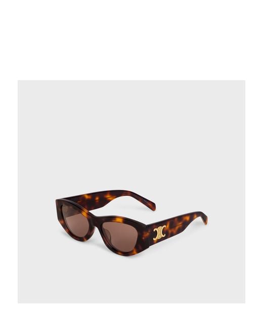 Céline White Triomphe 15 Sunglasses